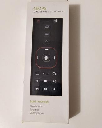 TELECOMANDO MINIX A2 PRO CON TASTIERA AIR MOUSE