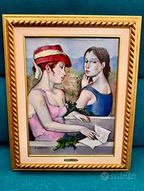 Ciro Adrian Ciavolino.Quadro olio su tela