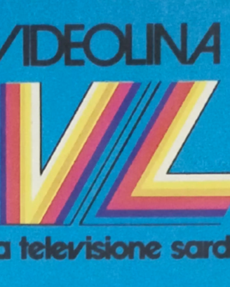 Poster Manifesto Videolina Sardegna vintage anni80