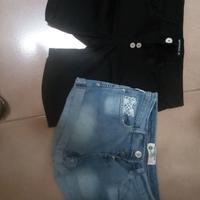 Jeans shorts donna