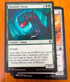 Lotto 110 carte Magic The Gathering.