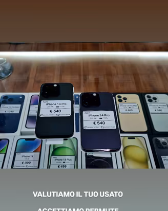 IPHONE 14 PRO 256GB batteria 100%