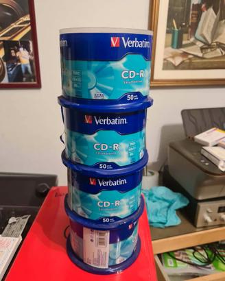 200 Verbatim CD-R 80MIN 4 conf da 50 cd-r