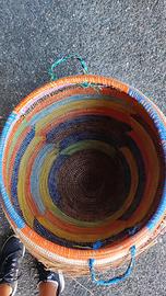 Cesta di paglia grande