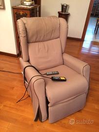 Poltr. RELAX Elett. Global Relax Memory – 2 Motori