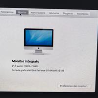 Apple iMac 21.5" late 2012 iMac 13.1