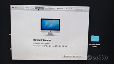 Apple iMac 21.5" late 2012 iMac 13.1