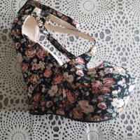 Sandali Tulipano zeppa fiori 38