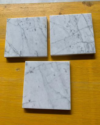 piastrelle 10x10 Bianco Carrara