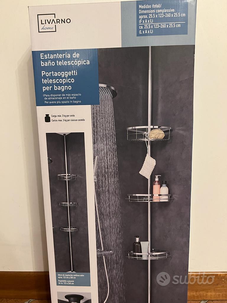 Portaoggetti telescopico per doccia - Arredamento e Casalinghi In vendita a  Parma