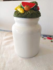 barattolo in ceramica 