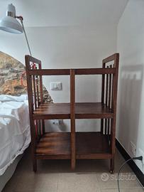 piccolo scaffale libreria in legno