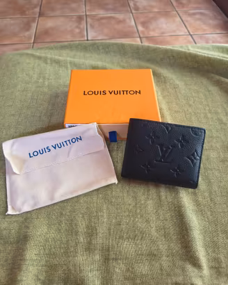 portafoglio Luis Vuitton nero 