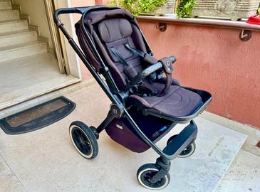 Passeggino Moon GIO+, Cybex base T (ruota 360 gr