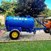 Carro botte liquami Moro e tubazioni