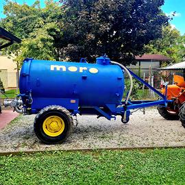 Carro botte liquami Moro e tubazioni