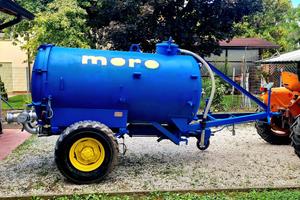 Carro botte liquami Moro e tubazioni