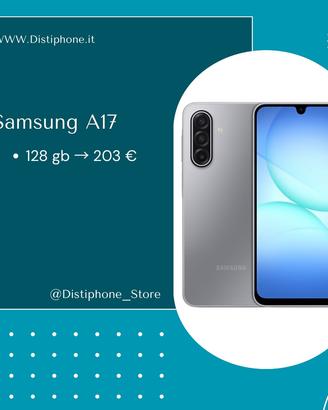 SAMSUNG GALAXY A17 - nuovo