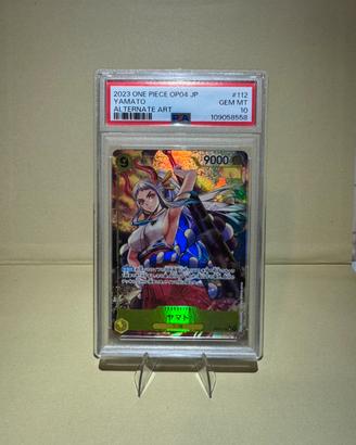 One Piece Yamato sr alt art PSA 10