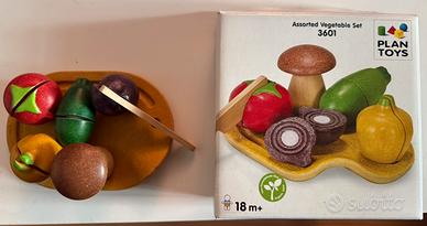Ortaggi in legno bambini Plan Toys