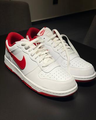 Nike Big Nike Low White/Gym Red EU 44.5 / US 10.5