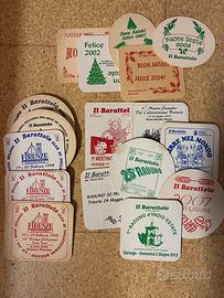100 sottobicchieri birra retrostampati
