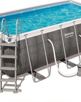 Piscina Bestway 4,12x2,01 & Pompa filtro a sabbia.