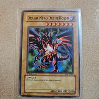 drago nero occhi rossi SD1-IT002 Yu Gi Oh