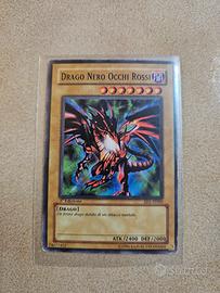 drago nero occhi rossi SD1-IT002 Yu Gi Oh