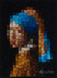 Quadro a mosaico in legno