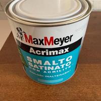 Vernice Max Meyer Acrimax bianco satinato