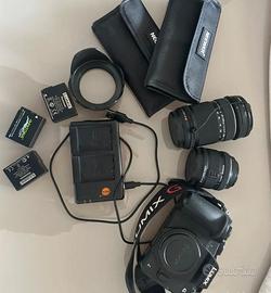 Fotocamera mirrorless Panasonic DMC-G80M con kit