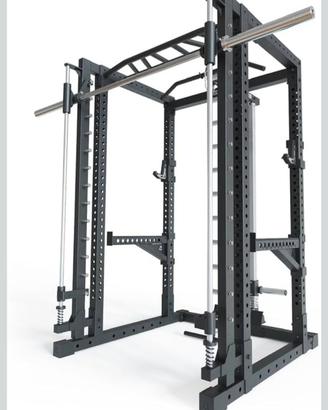 Power Rack R7 Atletica NUOVO + Smith + Trazioni 