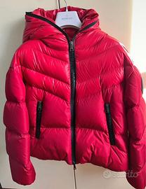 Moncler giubbotto donna rosso taglia 00 come nuovo