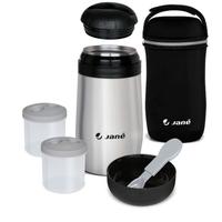 Thermos Jané in acciaio inox con custodia