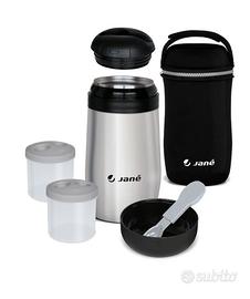 Thermos Jané in acciaio inox con custodia