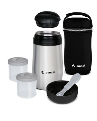 Thermos Jané in acciaio inox con custodia