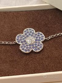 Braccialetto fiore strass Thun 