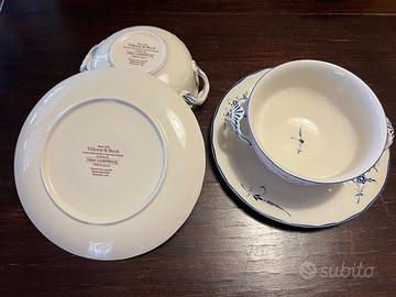Ciotole per zuppa con piattini Villeroy & Boch