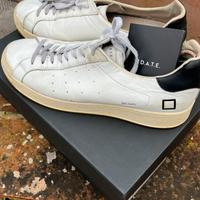 D.A.T.E. Sneakers Base Natural white-black