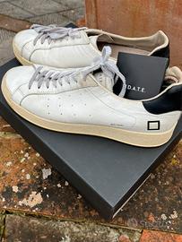 D.A.T.E. Sneakers Base Natural white-black