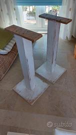 2 gambe solide per tavolo fai da te