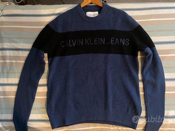 Magliore pura lana calvin klein jeans tg. Xl