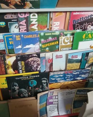dischi vinile vintage vari generi 