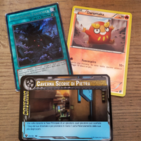 Yu-Gi-Oh , POKEMON , SLUGTERRA carte da gioco