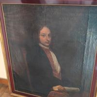 quadro dipinto antico del 700 olio tela 