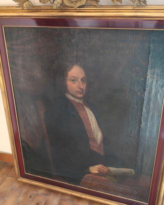 quadro dipinto antico del 700 olio tela 