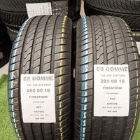 2 gomme 205 60 16 FIRESTONE RIF988