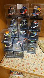 Lotto modellini caschi MotoGp