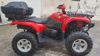 Quad Yamaha GRIZZLY completo di rimorchio TATS